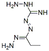 Diazenecarboximidic  acid,  2-(1-hydrazonopropyl)-,  hydrazide  (9CI) Structure