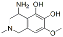 5,6-Isoquinolinediol, 4-amino-1,2,3,4-tetrahydro-7-methoxy-2-methyl- (9CI) 구조식 이미지