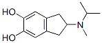 1H-Indene-5,6-diol, 2,3-dihydro-2-[methyl(1-methylethyl)amino]- (9CI) Structure