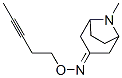 8-Azabicyclo[3.2.1]octan-3-one,8-methyl-,O-3-pentynyloxime(9CI) Structure