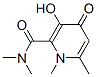 2-Pyridinecarboxamide, 1,4-dihydro-3-hydroxy-N,N,1,6-tetramethyl-4-oxo- (9CI) 구조식 이미지