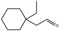 Cyclohexaneacetaldehyde, 1-ethyl- (9CI) Structure