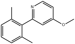 Pyridine, 2-(2,6-dimethylphenyl)-4-methoxy- (9CI) Structure
