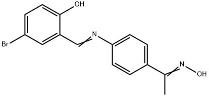 1-(4-broMo-2-하이드록시페닐)에타논oxiMe 구조식 이미지