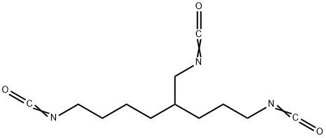 Octane, 1,8-diisocyanato-4-(isocyanatomethyl)- Structure