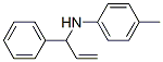 Benzenemethanamine, alpha-ethenyl-N-(4-methylphenyl)-, (-)- (9CI) Structure