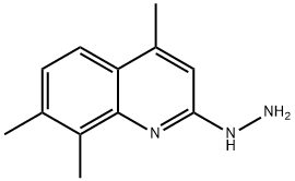 2(1H)-Quinolinone,4,7,8-trimethyl-,hydrazone(9CI) Structure