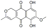 6,9-Dihydroxy-7-methoxy-3-methyl-1H-naphtho[2,3-c]pyran-5,10-dione Structure