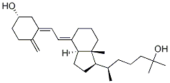 (S,E)-3-((E)-2-((1R,3aS,7aR)-1-((R)-6-hydroxy-6-Methylheptan-2-yl)-7a-Methylhexahydro-1H-inden-4(2H)-ylidene)ethylidene)-4-Methylenecyclohexanol Structure