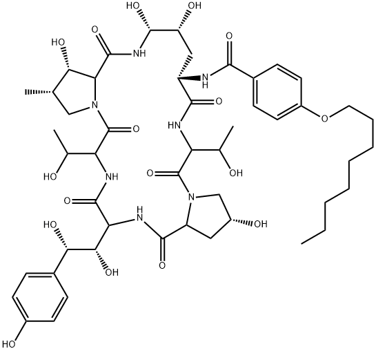 Cilofungin Structure