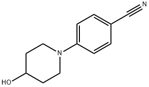 4-(4-하이드록시-피페리딘-1-YL)-벤조니트릴 구조식 이미지