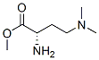 Butanoic acid, 2-amino-4-(dimethylamino)-, methyl ester, (2S)- (9CI) Structure