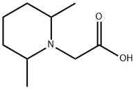 (2,6-DIMETHYL-PIPERIDIN-1-YL)-ACETIC ACID Structure