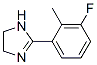 1H-Imidazole,  2-(3-fluoro-2-methylphenyl)-4,5-dihydro- 구조식 이미지