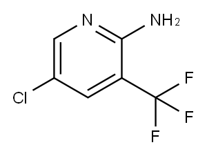 5-Chloro-3-(trifluoromethyl)-2-pyridinamine Structure