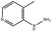 (XNUM-3-메틸-피리딘-4-YL)-히드라진 구조식 이미지