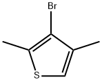 3-broMo-2,4-diMethylthiophene Structure
