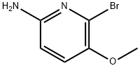 6-bromo-5-methoxypyridin-2-amine Structure