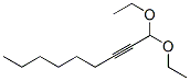 2-Nonyn-1-al diethyl acetal Structure