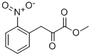 메틸3-(o-니트로페닐)피루베이트 구조식 이미지