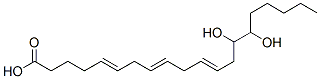 (5E,8E,11E)-14,15-dihydroxyicosa-5,8,11-trienoic acid 구조식 이미지