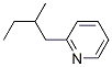 2-(2-메틸부틸)피리딘 구조식 이미지