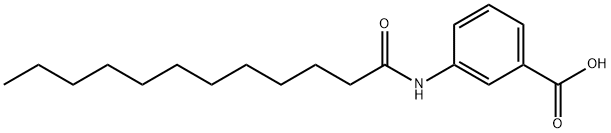 3-(dodecanoylamino)benzoic acid Structure