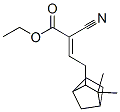 ethyl 2-cyano-4-(3,3-dimethylbicyclo[2.2.1]hept-2-yl)-2-butenoate 구조식 이미지