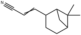 3-(6,6-dimethylbicyclo[3.1.1]hept-2-yl)acrylonitrile Structure