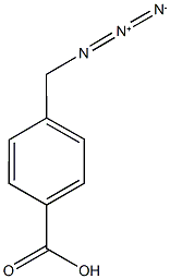 4-(azidomethyl)benzoic acid 구조식 이미지