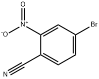 BENZONITRILE, 4-BROMO-2-NITRO- Structure