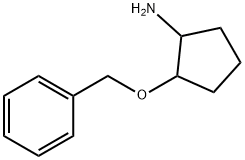 Cyclopentanamine, 2-(phenylmethoxy)- (9CI) Structure