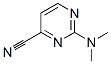 4-Pyrimidinecarbonitrile, 2-(dimethylamino)- (9CI) Structure