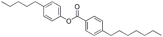 4-pentylphenyl 4-heptylbenzoate Structure