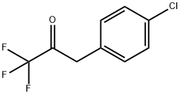 3-(4-CHLOROPHENYL)-1,1,1-TRIFLUORO-2-PROPANONE Structure