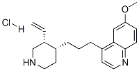 (3R-cis)-6-methoxy-4-[3-(3-vinyl-4-piperidyl)propyl]quinoline monohydrochloride 구조식 이미지