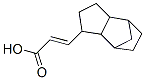 옥타하이드로-4,7-메타노-1H-인데닐2-프로페노에이트 구조식 이미지