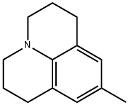 2,3,6,7-테트라하이드로-9-메틸-1H,5H-벤조[ij]퀴놀리진 구조식 이미지