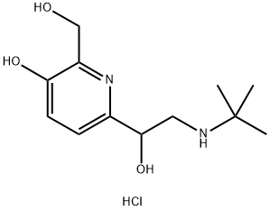 (+-)-Pirbuterol hydrochloride Structure