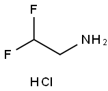 2,2-디플루오로에틸아민염화물 구조식 이미지