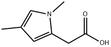 1,4-dimethyl-1H-pyrrole-2-acetic acid Structure