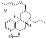 6-Propyl-8-((3-buten-2-one)-4-oxymethyl)ergoline Structure