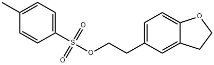 2,3-Dihydrobenzofuran-5-ethanol Tosylate  구조식 이미지