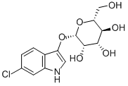 6-CHLORO-3-INDOXYL-BETA-D-MANNOPYRANOSIDE Structure