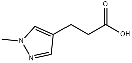 3-(1-METHYL-1 H-PYRAZOL-4-YL)-PROPIONIC ACID Structure