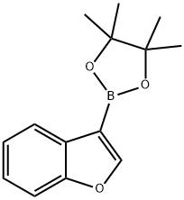 3-(4,4,5,5-tetramethyl-1,3,2-dioxaborolan-2-yl)benzo[b]furan 구조식 이미지