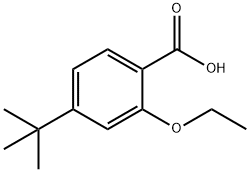 4-(t-Butyl)-2-Ethoxy Benzoic Acid Structure