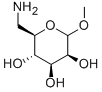 METHYL 6-AMINO-6-DEOXY-D-MANNOPYRANOSIDE Structure