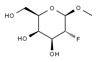 METHYL-2-DEOXY-2-FLUORO-BETA-D-GALACTOPYRANOSIDE Structure