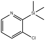 3-Chloro-2-(trimethylsilyl)pyridine Structure